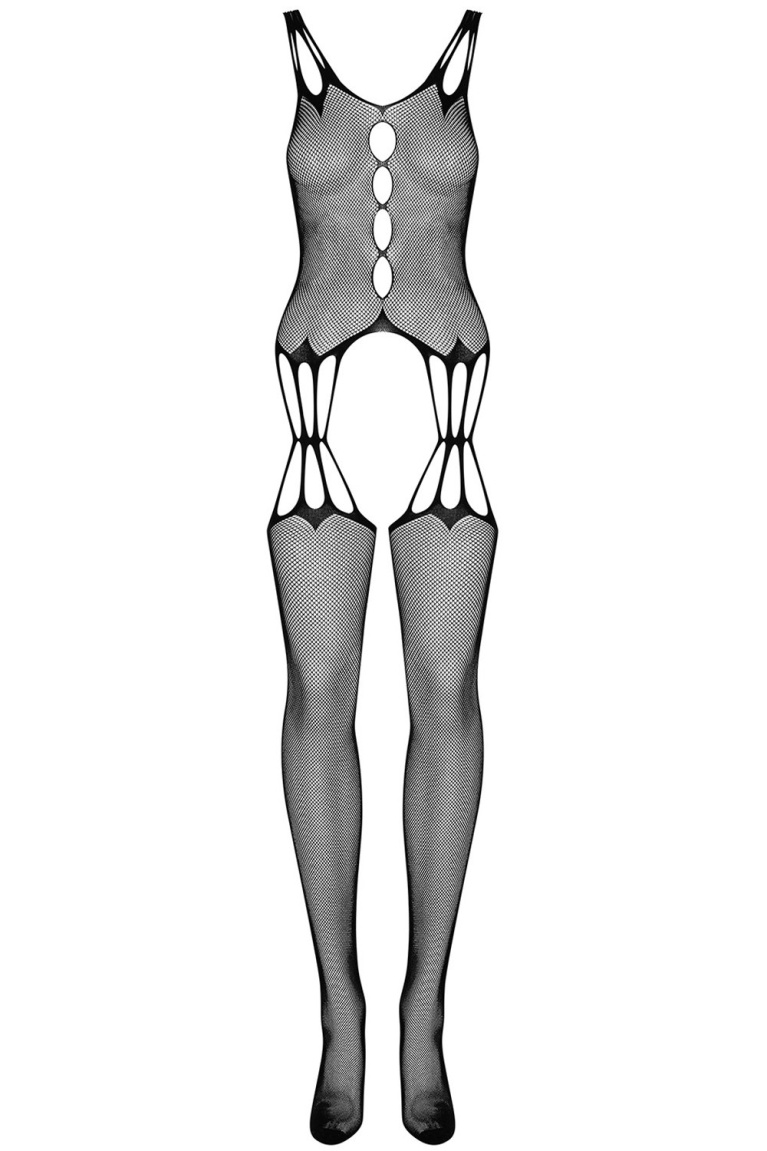 Obsessive - Bodystocking G321 - Black - XL/XXL photo