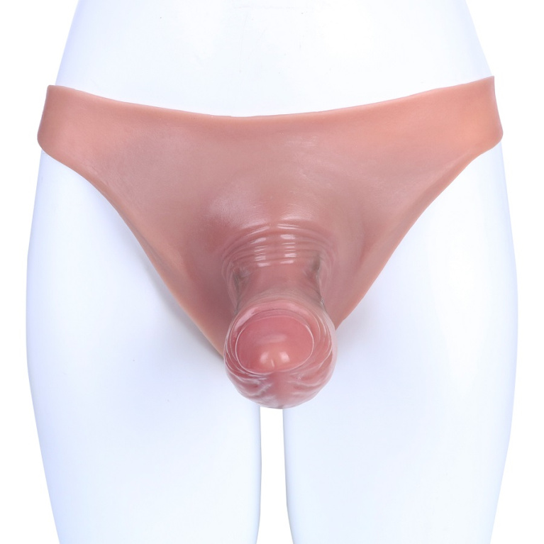 FAAK - 仿真空心陰莖褲 11cm 照片