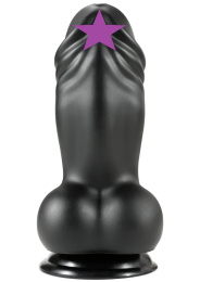Hidden Desire - Inferno Huge Dildo 19cm - Black 照片