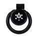 FAAK - Resin Chastity Cage 45mm w Catheter & Belt - Black photo-3