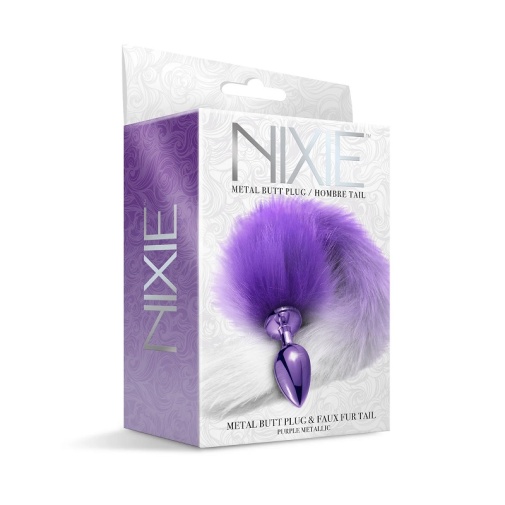 Nixie - Tail Metal Plug - Purple 照片