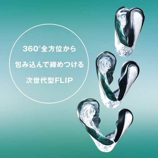 Tenga - Flip 360 飛機杯 - 極光綠 照片