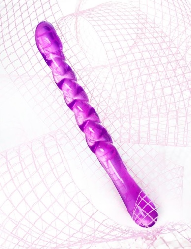 A-Toys - Tanza 双头假阳具 - 紫色 照片