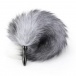 MT - Detachable Fox Tail Plug - Grey photo