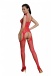 Passion - Eco Bodystocking BS004 - Red photo-2