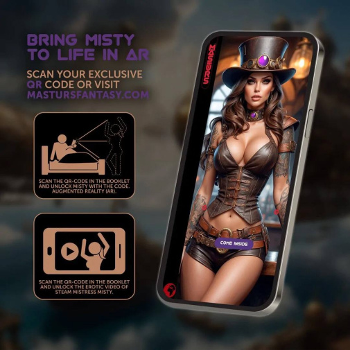 Masturs - Misty Steam Mistress Vibro Masturbator 照片