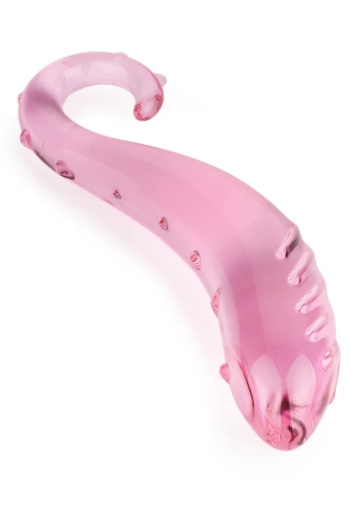 ToyJoy - Sparkle 玻璃G点假阳具 - 粉红色 照片