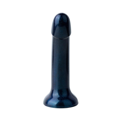 Easytoys - 金屬閃光假陽具 19cm - 黑色 照片
