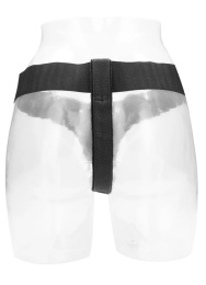 RealRock - Elastic Strap-On Harness - Black photo