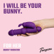 Teazers - Rabbit Vibrator - Purple photo-2
