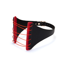 Liebe Seele - Scarlet Bondage Strings - Black/Red 照片