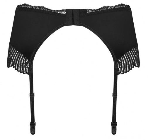 Obsessive - Klarita Garter Belt - Black - L/XL photo