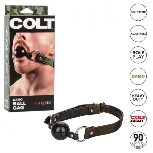 CEN - Colt 迷彩球形口枷 - 卡其色 照片