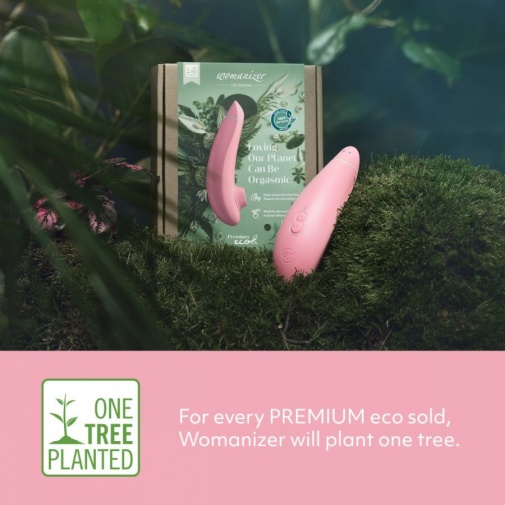 Womanizer - Premium Eco 阴蒂吸啜器 - 玫瑰粉红色 照片