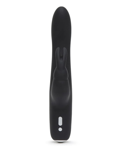 Fifty Shades of Grey - Greedy Girl Slimline Rabbit Vibrator - Black photo