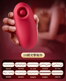 Erocome - Rose Pluse Flapping Vibrator - Red 照片