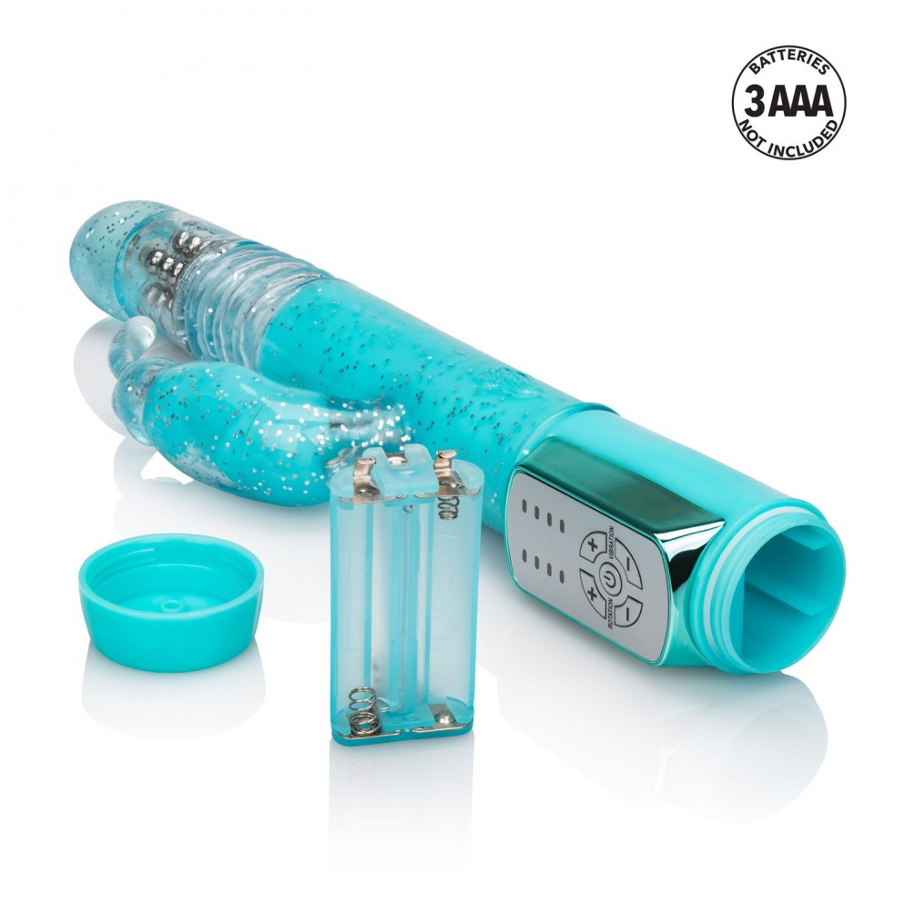 Bring thrilling fantasies to life this powerful vibrating ma... CEN - Dazzle Xtreme Thruster - Blue photo-7