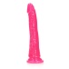 RealRock - 7" Glow Slim Realistic Dildo - Pink photo-4