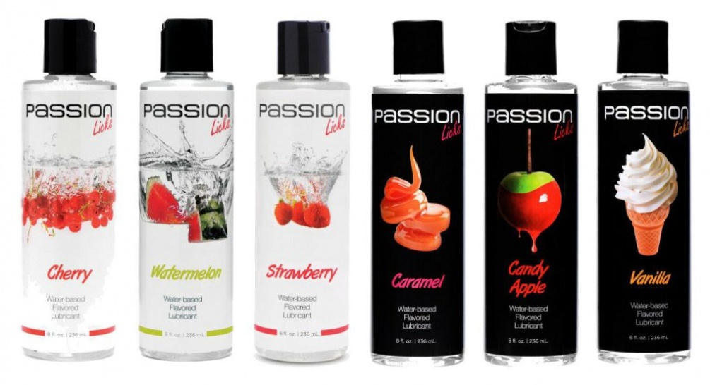 Passion - Licks Strawberry Water-Based Lube - 236ml photo-3