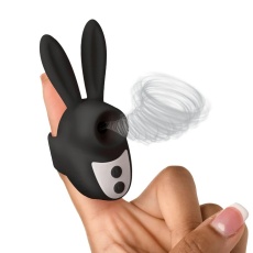 Inmi - Shegasm Sucky Bunny Clit Stimulator - Black photo