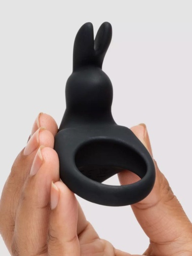 Happy Rabbit - Vibro Ring - Black photo