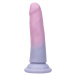 CEN - First Time Ombre Stud Dildo - Pink/Purple photo