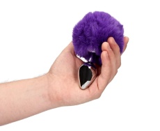 Ouch - Bunny Tail Plug - Purple photo