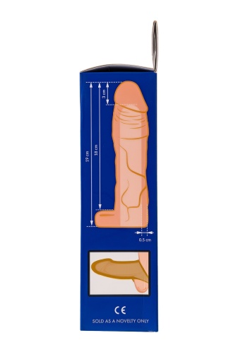 XLover - 19cm Penis Extender - Flesh  photo