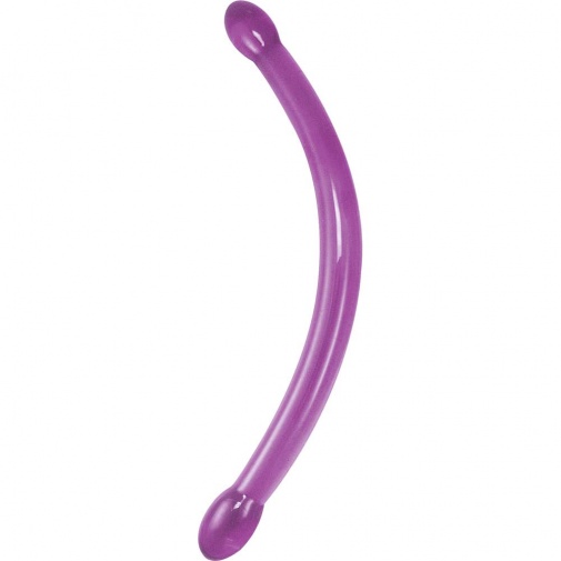 Nasstoys - 雙重細長彎曲雙龍 - 紫色 照片