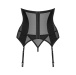 Obsessive - Chic Amoria Corset - Black - S/M 照片-4