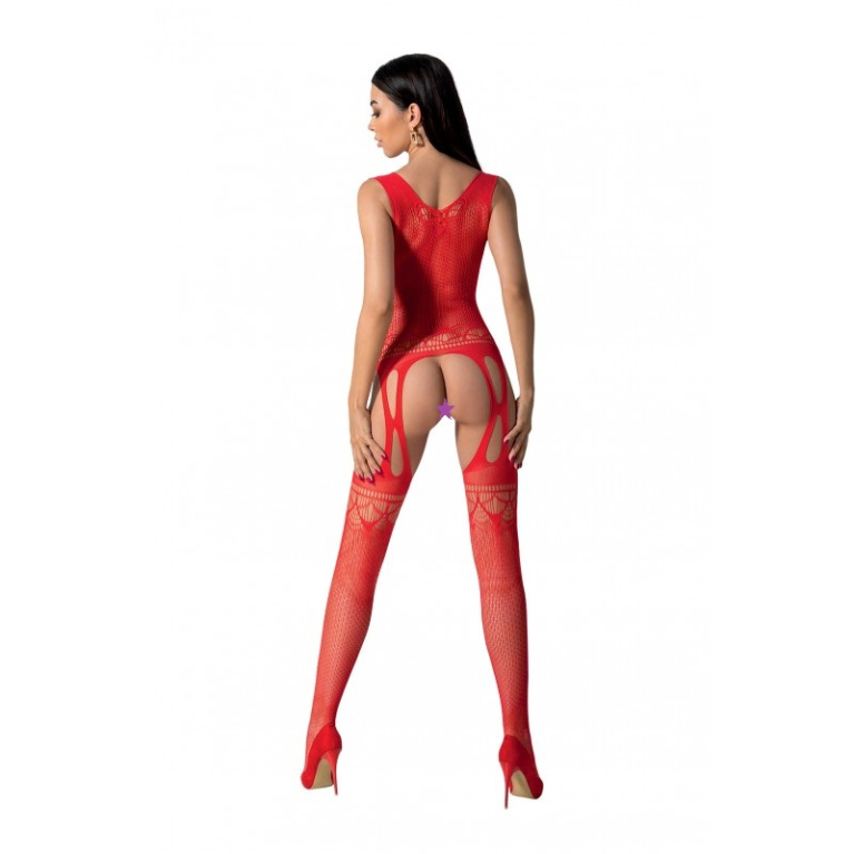 Passion - Bodystocking BS099 - Red photo
