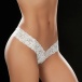 Mapale - 93 Lace Thongs - White - M photo