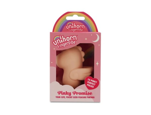 Unihorn - Pinky Promise 手指套震动器 - 粉红色 照片