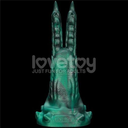 Lovetoy - Savage Charm Vibro Dildo - Blue photo