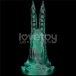 Lovetoy - Savage Charm Vibro Dildo - Blue photo-3