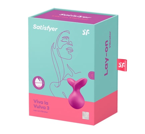 Satisfyer - 外陰萬歲 3 陰蒂刺激器 - 紫色 照片