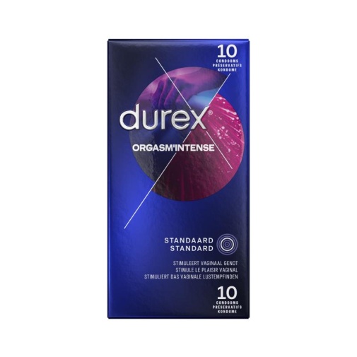 Durex - Intense Orgasmic Condoms 10's Pack photo