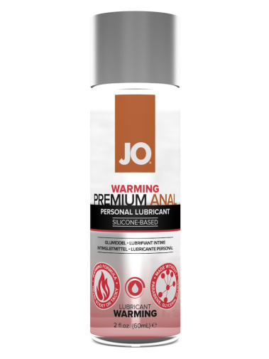 JO - 高级矽性暖感后庭润滑剂 - 60ml 照片