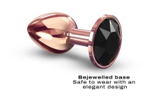 Dorcel - Metal Diamond Anal Plug S - Gold photo