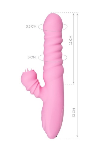 JOS - Lixy Up&Down Vibrator - Pink photo