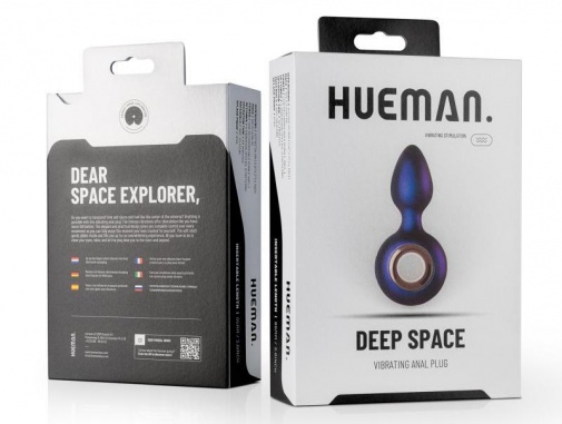 Hueman - Deep Space Vibro Plug - Purple photo