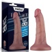 Lovetoy - 6'' 双层柔软震动假阳具 - 肉色 照片-16
