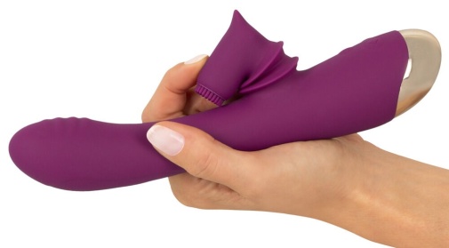 Javida - Moving 2 Function Vibrator - Purple photo