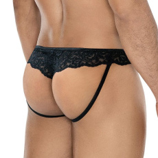 Cut4men - Lacey Jockstrap - Black - M 照片