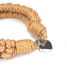 Liebe Seele - Shibari Rope Collar Lockable photo