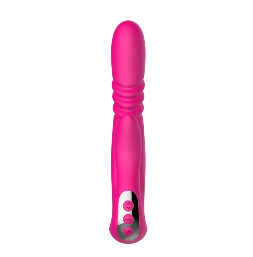 Secwell - Deluxe Thrusting Dual Vibrator - Purple photo