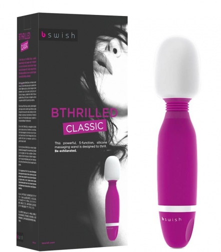 B Swish - Bthrilled 震動器 - 紫紅色 照片