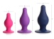 Squeeze-It - 錐形後庭塞 中碼 - 紫色 照片-5