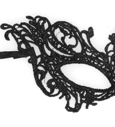 Ouch - Royal Lace Mask - Black photo