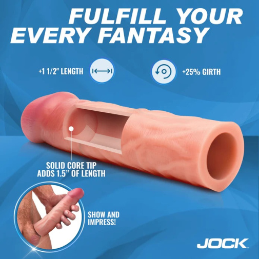 Jock - Enhancers 1.5" Extension Sleeve - Light photo